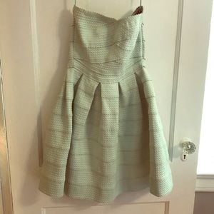 Francesca’s Strapless Mint Party Dress